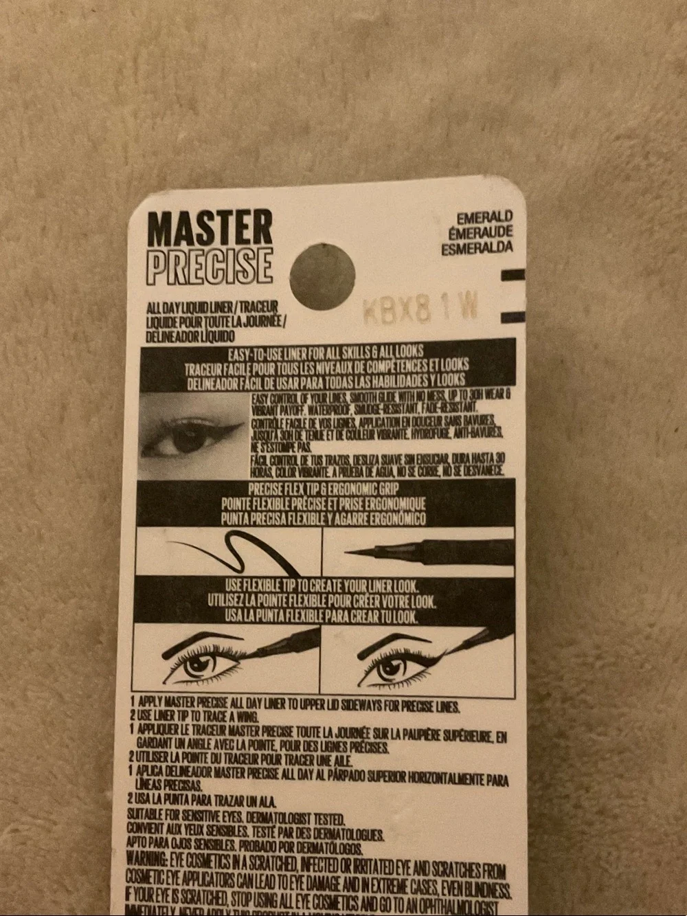 Maybelline precision liquid
